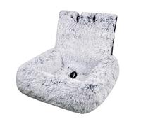 1 Cozy Warm Dog Bed for Travel & Home Removable Cover Soft Cushion for Small Breeds Machine Washable Road Trips Dog Cushion with Padding