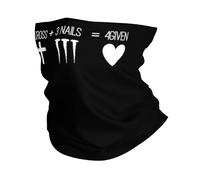 1 Cross 3 Nails 4 Given Christianity Cross Premium Face Shield Comfortable Face Cover Facial Decoration For Yoga Climbing Tennis