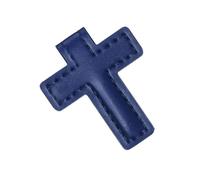 1 Crossed Leather Bookmarks for Bible & Journals Anti-Slip Page Clips, Gifts for Students, Teachers, Book Lovers Religious Bookmarks with Design Leather Page Holders for Bibles