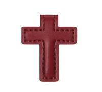 1 Crossed Leather Bookmarks for Bible & Journals Anti-Slip Page Clips, Gifts for Students, Teachers, Book Lovers Kids & Adult Readers