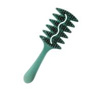 1. Curl-free, voluminous S and natural hair thermal defining brush defining comb for ergonomic grip