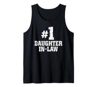 #1 Daughter-in-Law Number One Funny No. 1 Tank Top