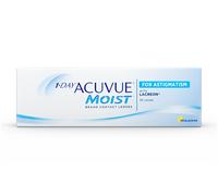 1 Day Acuvue Moist for Astigmatism (30 lenses) -1.25 -4.00 8.50 14.50 180°