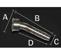1 DB KILLER 49MM EXHAUST MSR MIVV GPR ARROW MODEL 1