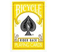 1 Deck of Bicycle Yellow Rider Back Playing Cards (YELLOW) Standard Edition Deck