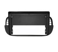 1 Din 9 Inch Frame Radio Fascia Power Cord Canbus For Fiat 500 2007-2015 Multimedia Player Dashboard Bezel Panel(Black,Frame-cord canbus)