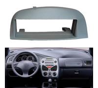 1 DIN Car Fascia Panel for Siena For Palio Albea Weekend 1996-2005 Stereo Dashboard Holder Frame Kit ABS Gray