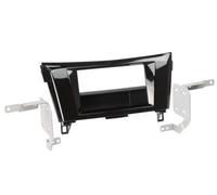 1-DIN Car Radio Bezel Frame Mounting Bracket Piano Black for NISSAN Pulsar 1 C13