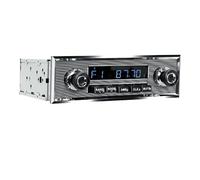 1 Din Car Radio MP3 Player Classic Retro Stereo Support FM AUX EQ USB Input In-dash Bluetooth For Benz