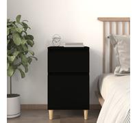 1 Door 1 Drawer Wooden Bedroom Bedside Cabinet Shelf Nightstand Side Table Unit