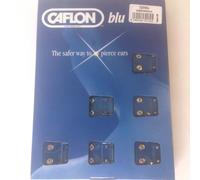 1 DOZ(12 Pairs) Genuine CAFLON Mini ASST Silver Plated Birthstone Ear Piercing Studs