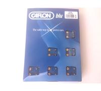 Caflon 24ct Gold Studs x 12 Mini Crystal