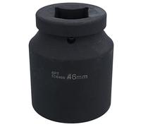 1" Drive 46mm Deep MM Impact Impacted Socket 6 Sided Single Hex
