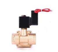 1" Energy Saving Pilot Operated High Pressure Normally Closed Brass Solenoid Valve 24 Hours Energize Not Fever 220V 24V 12V(12VDC-NBR Seal)