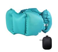 1. Ergonomic Inflatable Travel Pillow With Built-in Breathable TPU & Storage Case For Office Camping Inflatable Neck Pillow With Storage Box