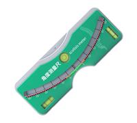 1 Ergonomic Scoliosis Meter 0-30° with Dual-Level Alignment & Stability Control for Spinal Analysis Easy Carry Scoliosis Angles Measurer