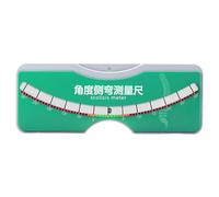 1 Ergonomic Scoliosis Meter 0-30° with Dual-Level Alignment & Stability Control for Spinal Analysis Easy Carry Scoliosis Angles Measurer