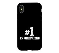 #1 Ex Girlfriend Number One Funny No. 1 Case for iPhone X/XS