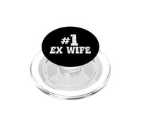 #1 Ex Wife Number One Funny No. 1 PopSockets PopGrip for MagSafe