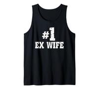 #1 Ex Wife Number One Funny No. 1 Tank Top