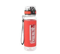 1. FC Köln Drinking Bottle - Op Jöck - Transparent / Red Tritan Bottle 0.45 L Bottle - Plus Bookmark I Love Köln