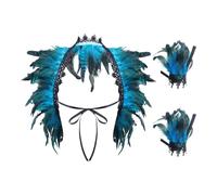 1 Feather Lace Shawl And 1 Pair Of Feather Wristbands, Dance Dressing Clothing, Ele Accessories, Retro Accessories, Women'S Clothing Accessories