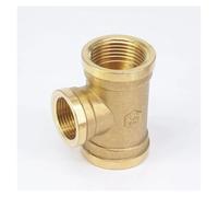 1" Female Thread x 3/4" Female Thread x 1" Female Thread Tee 3 Way Brass Fitting Reducing Connectors 0-1 Mpa