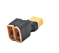 1 Female to 2 Male Parallel/Series Adapter Battery Converter Connector Plug For RC Car Plane Parts 2020(Army green)