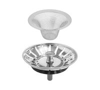 1 Filter And 1 Filter, Stainless Steel Sink Plug, Sink Filter Replacement, Kitchen Sink Accessories, Filter Sink Residue.