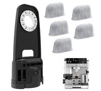 1 Filter Holder and 5 Replacement Water Filters Compatible with Ninja Espresso Machine, Charcoal Water Filter for Ninja Luxe Cafe ES601 & ES701