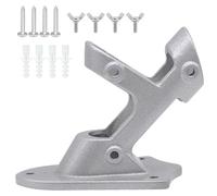 1“ Flag Pole Holder,Flag Bracket,Wall Mount Bracket Hardwares,for Outside House,for Flag Mounting,Wind Proof Flag Bracket,with 4 Fixing Screws
