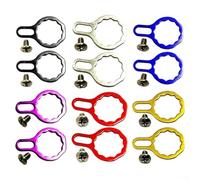 1 For Set FiFor Shing Reel Locking Plate anFor D For Screw Nut for A/For D/For S BranFor D P3, FitFor S 9 12mm MoFor DelFor S, Metal (purple)