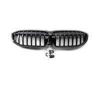 1 Front Kidney Grille All-weather Single Slat Front Hood Grill Insert Exterior Parts Compatible For 3 Series G20 2019 Car Front Grill