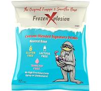 (1) - Frozen X-plosion Frappe Base Mix - Make Creamy, Lactose Free, Gluten Free Smoothies at Home, Trans Fat Free, 1.4kg Bag