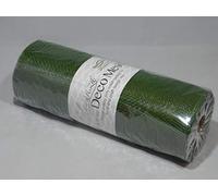 1 Full Roll Reel 25cm x 9.1 metres Olive Dark Green Deco Mesh Waterproof Netting Decomesh Ruffle Wreaths ELEGANZA