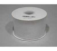 1 Full Roll Reel 63mm x 10 metres White Deco Mesh Waterproof Netting Decomesh Ruffle Wreaths ELEGANZA