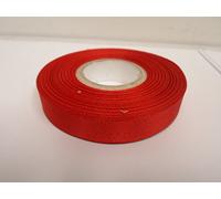 1 Full Roll Reel of 16mm x 20 metres Grosgrain Ribbed Ribbon Scarlet Bright Red Double Sided 16 mm 1.6cm