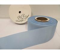 1 Full Roll Reel of 38mm Grosgrain Ribbon x 20 metres Light Powder Blue Double Sided 38 mm 3.8cm 1.5" 1.5 Inch