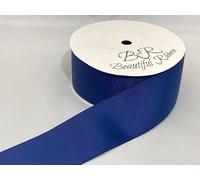 1 Full Roll Reel of 38mm Grosgrain Ribbon x 20 metres Navy Dark Blue Double Sided Wedding Christmas 38 mm 3.8cm 1.5" 1.5 Inch
