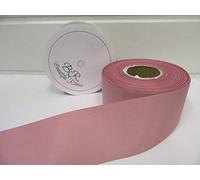 1 Full Roll Reel of 50mm x 20 metres Grosgrain Ribbon Quartz Blush Light Pink Double Sided Ribbed 50 mm 5cm 2" 2 Inch