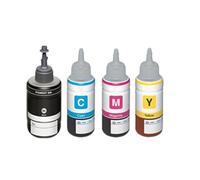 1 Full Set of Epson T7741 Black and 1 x Colour Set T6642/3/4C/M/Y (Replacement) Ink Bottles