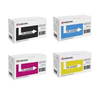 1 Full Set of Kyocera TK-5430K Black and 1 x Colour Set TK-5430C/M/Y Original Toner Cartridges