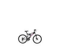 1 Full Suspension Mountain Bike 26in Wheel 18 Speed Basis Black One Size