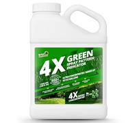 1 Gallon 4X Green Spray Dye - Makes 512 Gallons of Concentrated Spray Pattern Indicator Dye, Ideal Fertilizer Marking, Lawn Turf Mark and Marker, Mark Where You've Sprayed with Green Color Indicator