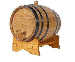 1 Gallon Oak Aging Barrel (5 Liter) with Stand, Bung and Spigot - Wooden Mini Whiskey Barrel - Charred Oak Barrels for Aging Whiskey, Bourbon, Cocktails, Rum, Tequila, Mead Wine