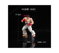 (1) Game Street Fighter Figure Ryu Ken Action Figures Room Decor Birthday Gift PVC Collection Toys For Boys