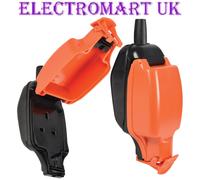 IP54 Rated Weatherproof 1 Gang Outdoor Socket 13A Rewireable DIY