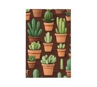 1 Gang Blank Wall Plate Decorative Switchplate, Cacti Succulents Light Switch Cover for Bedroom Living Room Decor