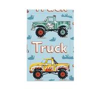 1 Gang Blank Wall Plate Decorative Switchplate, Cute Cartoon Car Truck Light Switch Cover for Bedroom Living Room Decor