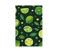 1 Gang Light Switch Cover Blank Cover Wall Plate, Piece Lime Green Lemon Unbreakable Thermoplastic Faceplate for Bathroom Bedroom Decor